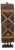 Early 20th Century Carved & Painted Bwa Door For Sale