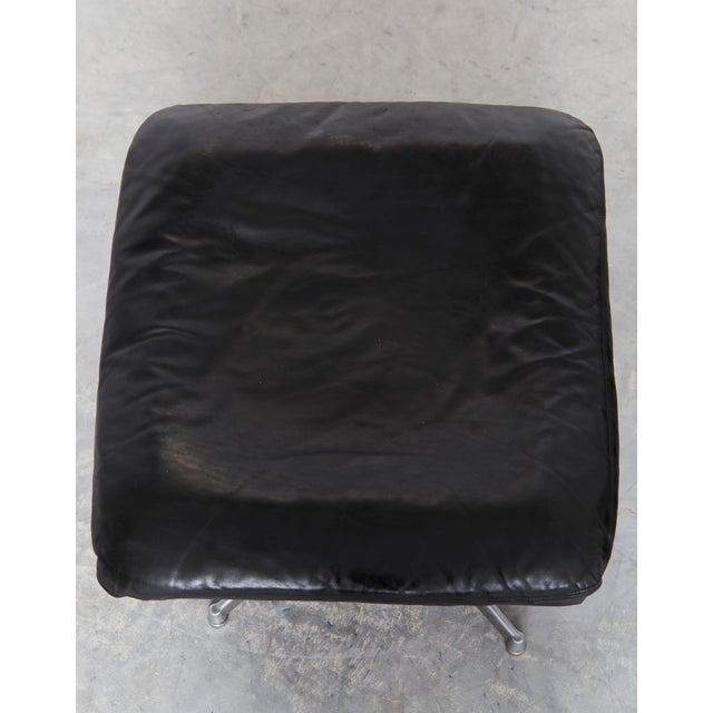 1970s Set of Vintage Lounge Chair and Ottoman by André Vandenbeuck for Strässle For Sale - Image 5 of 18