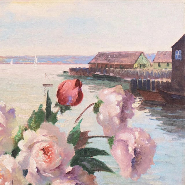 'Still Life of Tulips and Roses' by Irene Stry, New York, Society of Independent Artists, National Academy of Design For Sale In Monterey, CA - Image 6 of 8