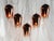Modern Tom Dixon Copper Fade Pendant Set (X3) For Sale - Image 3 of 3