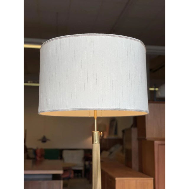 Large Mid-Century Brass Pantonova Floor Lamp by Verner Panton, 1960s For Sale - Image 6 of 10