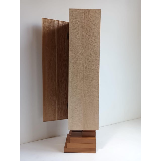 Mayan Totem Sculpted Cabinet by Pietro Meccani for Meccani Design For Sale - Image 6 of 14