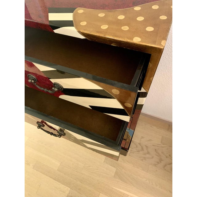 Pop Art Chest of Drawers, 1990s For Sale - Image 9 of 16
