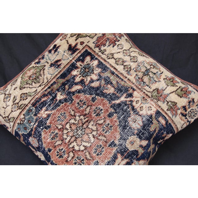 Decorative Handwoven Rug Pillow Cover -20'' X 20'' For Sale - Image 12 of 15