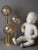 Mid-Century Modern Space Age Sputnik Table Lamp Brass, 1970s For Sale - Image 3 of 8