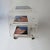 Side Table on Casters in Acrylic Glass by David Lange, 1970s For Sale - Image 10 of 10