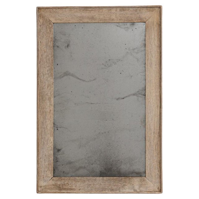 1900s French Oak Wall Mirror For Sale - Image 9 of 18