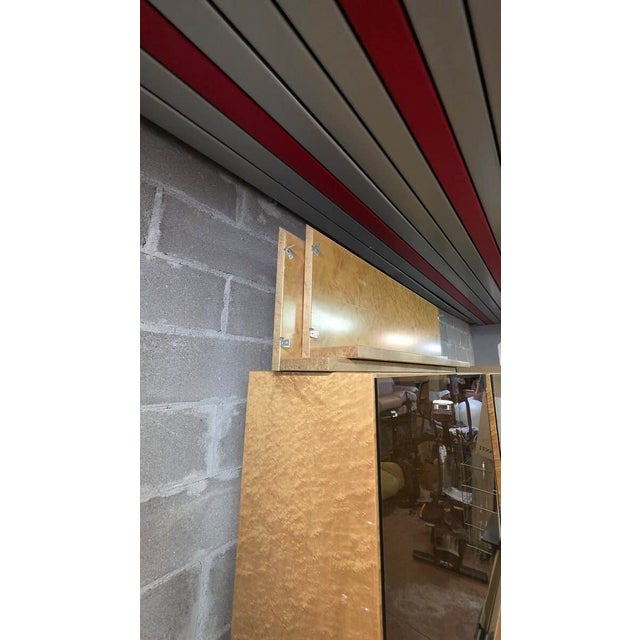 Wood Storage Unit by Giovanni Offredi for Saporiti Italia, 1970s For Sale - Image 7 of 10