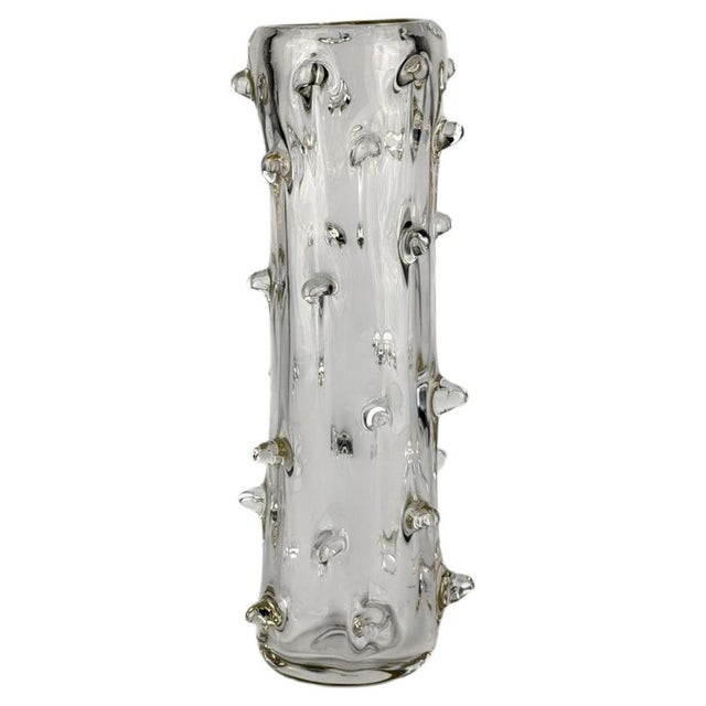 Vintage Mugnoni Murano Glass Vase by Ercole Barovier for Barovier & Toso, 1938 For Sale - Image 13 of 13