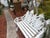 English Pair of White Antique Style Cast Iron Figural Seasons Garden Bench For Sale - Image 3 of 9