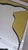 Mirror with Shaped Yellow Decoration, 1990s For Sale - Image 6 of 12