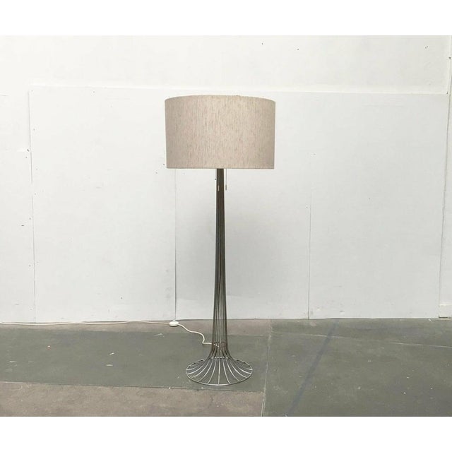 Mid-Century Space Age Wire Floor Lamp from Kinkeldey, 1960s For Sale - Image 16 of 18