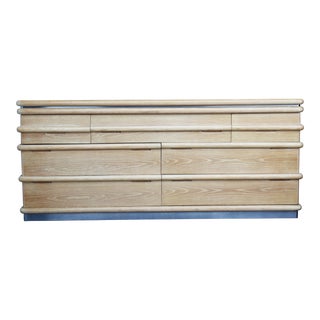 1980's Postmodern Jay Spectra Art Deco Dresser For Sale