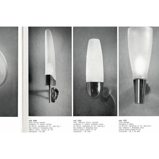 Model 2080 Sconces by Max Ingrand for Fontana Arte, Italy, 1955, Set of 2 For Sale - Image 13 of 14
