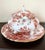 English Vintage Royal Crown Derby English Bone China Red Aves Soup Tureen & Under Plate For Sale - Image 3 of 10