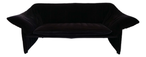 Model Le Stelle Velvet Two-Seat Sofa by Mario Bellini, Set of 1970