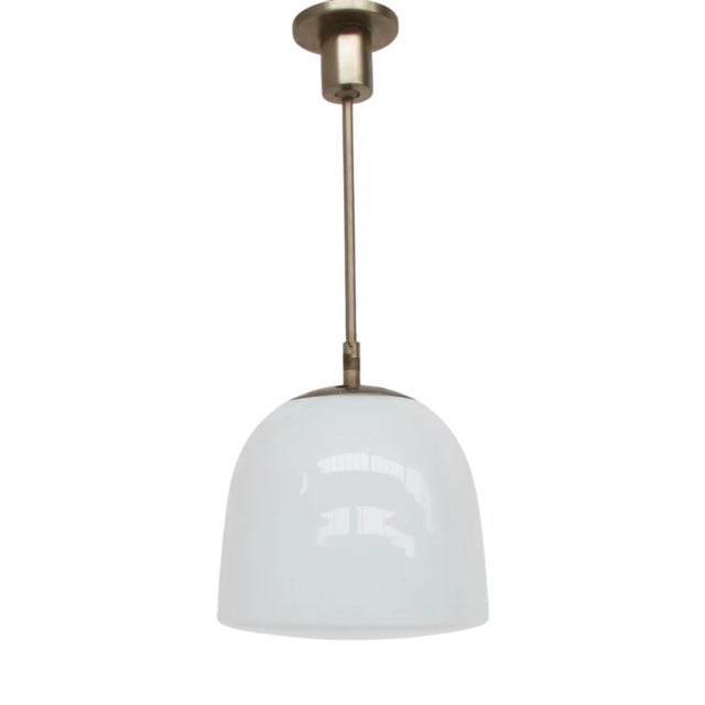 Vintage Swiss Bauhaus Pendant Light from Bag Turgi, 1930 For Sale