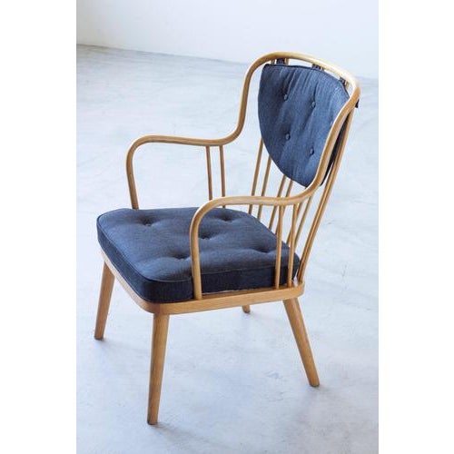 Vintage Armchair by Aage Herman Olsen, 1940s For Sale - Image 14 of 14