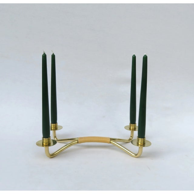 Brass Candlestick, Austria, 1950s For Sale - Image 6 of 18