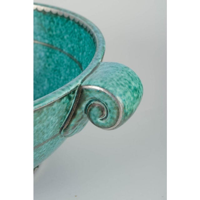 Vintage Art Deco Bowl by Wilhelm Kåge for Gustavsberg, 1940s For Sale - Image 4 of 6