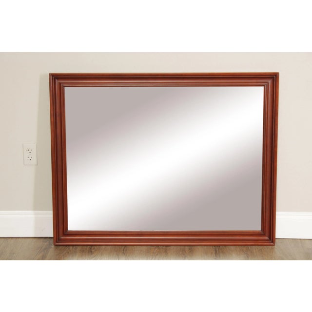 High Quality American Made Solid Black Cherry Wall Mirror