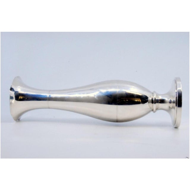 Plain Silver Jug with Wavy Rim, in Very Good conditions. Designed 1980 to 1989 This piece has an attribution mark, I am...