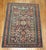 Persian Rare Navy Field Late 19th Century Antique Caucasian Shirvan Rug - 3'3" x 4'3" For Sale - Image 3 of 6