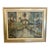 Newly Framed Lovely Vintage Painting of Paris Street Scene For Sale