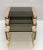 Mid-Century Solid Brass and Smoked Glass Interlocking Side Tables, 1970s, Set of 3 For Sale - Image 13 of 16