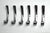 Clothes Hooks in Chrome-Plated Brass by Carl Auböck for Werkstätte Carl Auböck, 1950s, Set of 6 For Sale - Image 10 of 11