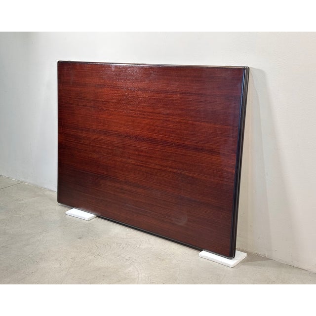 Brown Nibay Double Table by Afra and Tobia Scarpa for Gavina, 1960s For Sale - Image 8 of 18