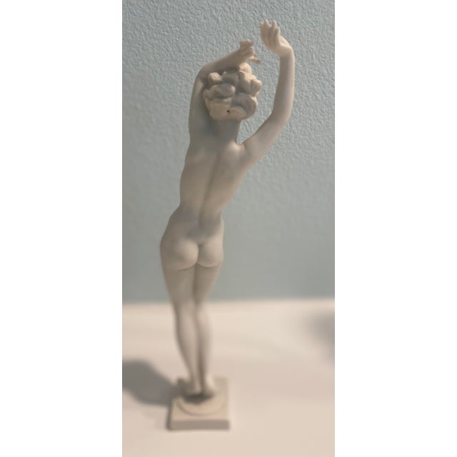 Classical Roman Hutschenreuther Germany Lovely Porcelain Figurine Signed C Werner For Sale - Image 3 of 7