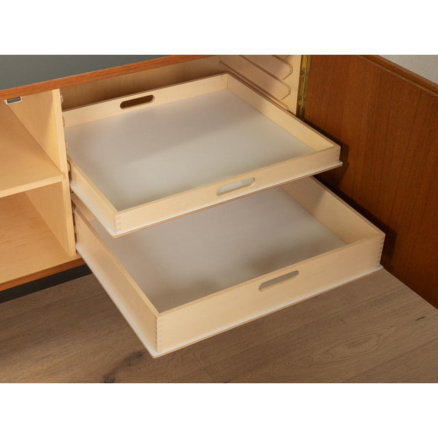 Brown B40 Sideboard by Dieter Wäckerlin for Behr, 1950s For Sale - Image 8 of 10