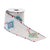 Add a festive touch to your holiday creations with our 4" x 5 Yds. Wired Wool Ribbon. Featuring a charming ornament design...