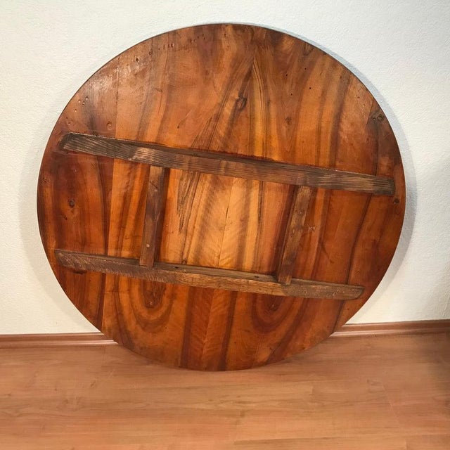 Biedermeier Walnut Table, Germany, 1820 For Sale - Image 9 of 10