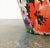 Large Vintage Postmodern German Floral Floor Vase from Steuler For Sale - Image 14 of 18