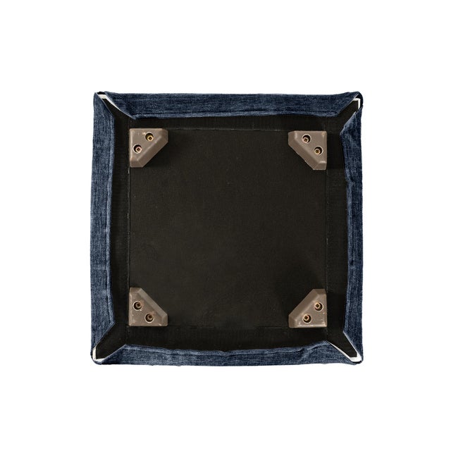 Kenneth Ludwig Chicago Komodo Navy Universal Cube For Sale - Image 4 of 7