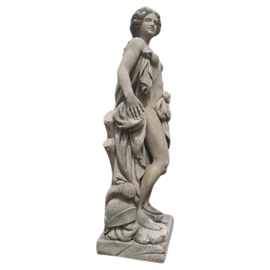 Italian Stone Garden Sculpture of Roman Mythological Subject Minerva