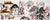 Calligraphy Abstract Panorama I - Japanese Calligraphy on Rice Paper Landscape and Calligraphy on rice paper by Michael...