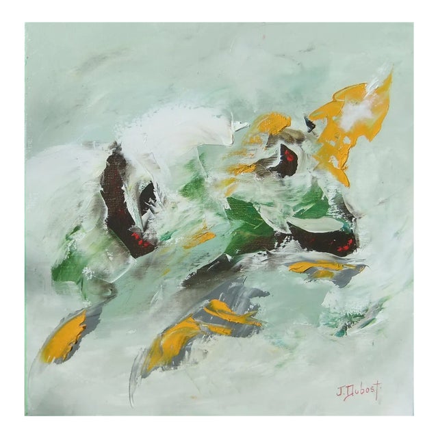 Josette Dubost, Optimisme, 2020, Oil on Canvas For Sale