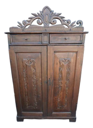 18th Century Spanish Colonial Walnut Cabinet