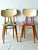 TON chair with a seat height of 44 cm, manufactured in the 1960s, made of ash wood. This piece has an attribution mark, I...
