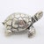 Vintage Italian Genuine Silver 800 Sea Turtle Dollhouse Miniature by Arezzo Tuscany Silversmiths, 1980s For Sale - Image 6 of 12