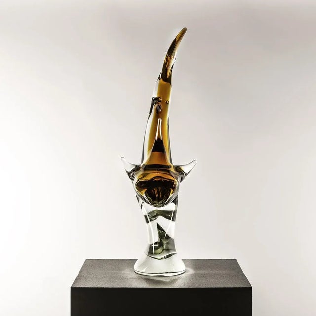 Murano Glass Jaws Sculpture, 1960s For Sale - Image 4 of 8