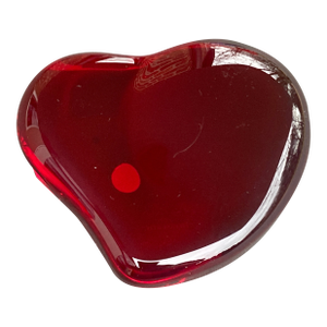 Elsa Peretti Tiffany & Co Red Heart Paperweight