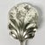 1905 Antique Hollywood Regency Neoclassical Silverplated Scalloped Shell Grape Cluster Serving Spoon For Sale - Image 11 of 12