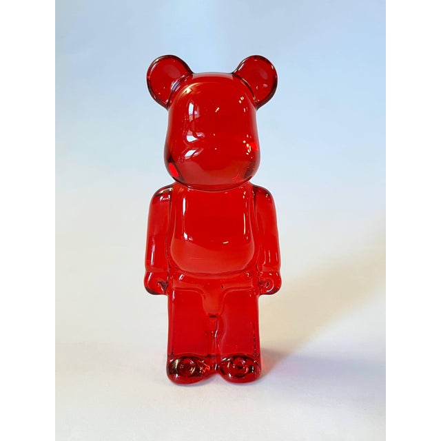 Baccarat - Baccarat × MEDICOM Luxury Baccarat Bearbrick Figurine Clear Crystal - Gift