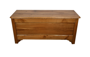 Antique Trunk in Solid Cherrywood, 1890s