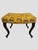 Lee Industries Ottoman Lady Goldenrod Fabric Nailheads For Sale - Image 9 of 11