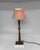 Giacometti style brown patinated bronze table lamp. Circa 2000. the lamp has been rewired, with new bayonet and uk plug....